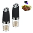 thumbnail image 3 of Electric Salt and Pepper Grinder Set of 2,USB Rechargeable Kitchen Electric Pepper Mill, 3 of 4