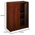 thumbnail image 2 of ClosetMaid 1307 Stackable 2-Door Organizer, Dark Cherry, 2 of 6