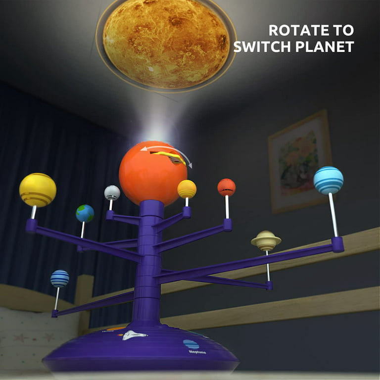 Solar System Model Kit, Learn 3D Planets