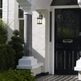 thumbnail image 4 of RADIANCE Goods Transitional 1 Light Black Outdoor Wall Sconce 16" Height, 4 of 4