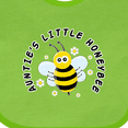 thumbnail image 4 of Inktastic Auntie's Little Honeybee Boys or Girls Baby Bib, 4 of 4