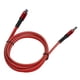 thumbnail image 5 of Cable de carga rápida 5A, cable de datos de carga menos pérdida 1 m de espesor rojo para teléfono móvil Android para teléfono móvil IOS LHCER Descripción de la referencia, 5 of 7