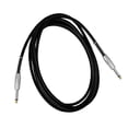 thumbnail image 4 of Cable de guitarra TRS de 1/4 de pulgada y cable de audio estéreo de 6,35 mm. Cables de conexión para guitarra de alta gama. 3 metros, 4 of 9