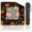 Color 3, variant on Mahjong Mat 31.5" x 31.5" Flaming O Lantern Halloween Seamless Fiery Pumpkins Black Non-Slip Noise Reduction American Mahjong Tiles Table Cover for Dominoes Poker Card Board Games Gift