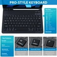 thumbnail image 2 of Keyboard Case for iPad Air 4 5  iPad 10.9 inch 2022 2021 2020 Case with Magnetically Detachable Wireless Keyboard for iPad 10.9” Air 4th Generation, 2 of 7