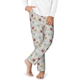 thumbnail image 2 of Hirioo Funny Cat White for Teenagers' Pajama Pants Womens Lounge Pants with Pockets Pj Bottoms Pants for Men-Small, 2 of 6