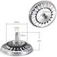 thumbnail image 2 of Stainless Steel Kitchen Sink Strainer, Drainage Strainer, Kitchen Sink Stopper, 2 of 4