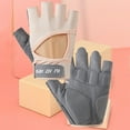 thumbnail image 5 of Unisex Half Finger Training Gloves Enhanced Grip Size L, 5 of 9