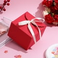 thumbnail image 4 of Caja de regalo para bodas: elegantes cajas de dulces para decoración de bodas, baby showers y fiestas de cumpleaños. Contenedor de papel., 4 of 7