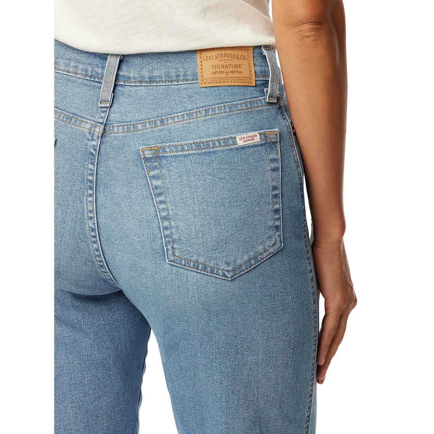 Levi Strauss SignatureMC Jean taille haute droit d’époque pour femme