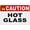 Warning Sign 5, variant on Caution Hot Glass Sign 8"x12", Aluminum Tin Warning Signs for Home Outdoor Garden, Weatherproof Hazard Sign for Kitchen