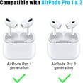 thumbnail image 3 of Replacement Earbud Tips Covers for AirPods Pro & Airpod Pro 2 - Small, Medium and Large (White), 3 of 3