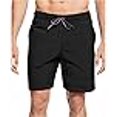 thumbnail image 3 of Tommy Hilfiger Mens Solid Swim Bottom Trunks, Black, Big & Tall, XXX-Large, 3 of 4
