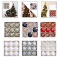 thumbnail image 5 of 9 piezas de adornos de bolas navideñas con caja, colgantes livianos para interiores, nuevos, 5 of 5