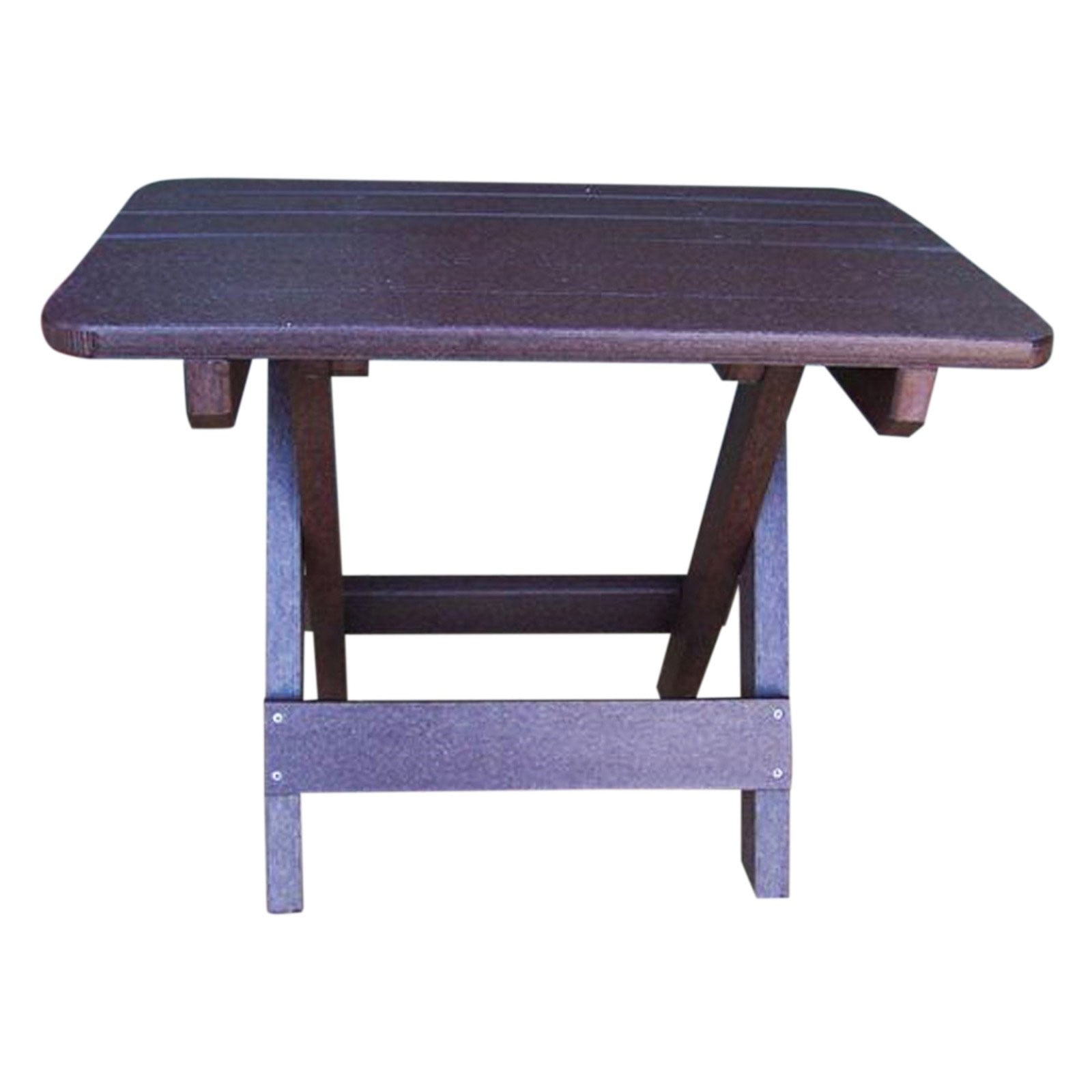 Phat Tommy Recycled Plastic Folding Patio Side Table