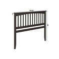 thumbnail image 5 of AFI Mission Queen Solid Wood Headboard, Espresso, 5 of 6