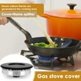 Cooker Hat Set Stove Lid Upgraded, Oven Gas Hob Burner Crown Flame Cap, Gas Burner Flame Cap
