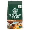 Starbucks Breakfast Blend, Whole Bean Coffee, Medium Roast, 12 oz