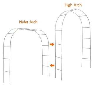 Winado Wooden Garden Arbor Trellis Arch for Plants - Outdoor Archway ...