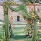 thumbnail image 2 of Tela para Drapeado de Arco de Boda 4 Paneles 20 Pies de Largo x 28" de Ancho Verde Salvia Cortinas de Arco de Gasa Tela Transparente Cortinas Telón de Fondo para Decoraciones de Fiesta Nupcial, 2 of 4