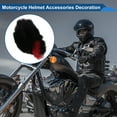 thumbnail image 3 of Accesorios para Casco de Motocicleta Decoración Orejas de Gato Gradientes para Cascos de Motocicleta Bicicleta Esquí Negro Rojo Pegatina 1 Juego, 3 of 6