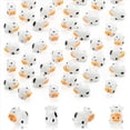 thumbnail image 2 of 100 Piezas Mini Figuras de Vaca Resina Vaca Animales en Miniatura Figuras de Hadas Jardín Miniatura Paisaje Manualidades DIY, 2 of 5