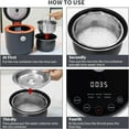 Low Carbohydrate Rice Cooker 2L Uncooked Sugar Cut Rice Cooker