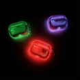 thumbnail image 4 of Bluetooth Earphone Protective Case,Glow-in-The-Dark Quicksand Earbud Case,Shockproof Shell,Portable Accessory for Daily Carry,Holiday Gift,2.83x2.24x1.26 Inch,Red, 4 of 9