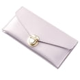 thumbnail image 3 of Coofit Clutch Wallet Large Capacity Long Wallet Credit Card Clutch with Buckle for Girl, 3 of 10