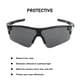 thumbnail image 3 of Gafas de sol deportivas Gafas de sol de ciclismo Lentes de PC Gafas de bicicleta para correr Ciclism Abanopi Gafas de sol deportivas, 3 of 5