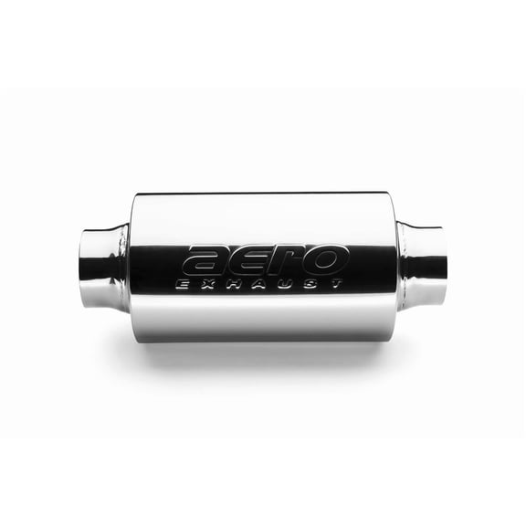 AERO Exhaust AERO Resonator Polished 304 Grade Stainless Steel