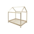 thumbnail image 2 of American Furniture Classics QUEEN SR House Bed with Raised Base, Natural - Queen Size, 2 of 9