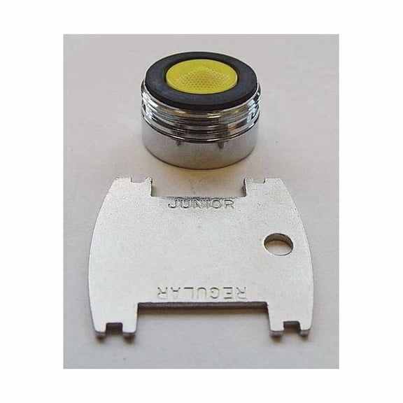 Chicago Faucet Aerated Outlet,Brass,13/16 in - 27 E12VPJKABCP