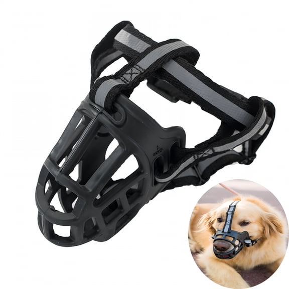 GASTROPOD 2026 New Dog Muzzle, Basket Muzzle for Medium and Large Dog, Allows Drinking, Prevents Barking and Biting, Comfortable Lightweight with Adjustable Straps