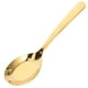 thumbnail image 4 of Cuchara plana de acero inoxidable Cuchara de té de acero inoxidable Cucharas de postre Cucharas de cocina Cucharas de sopa Cuchara de mesa de metal para cocina casera o restaurante Dorado, 4 of 6