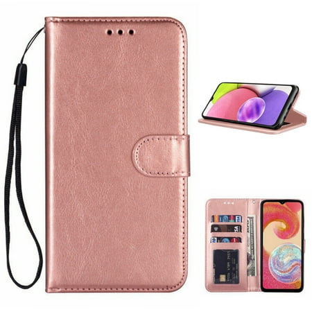 Phonesmart [pst] Samsung Galaxy A04e Wallet Case, Leather Magnetic Card Slot Wallet Folio Flip Case Cover Other