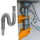 thumbnail image 1 of Lavabo Fregadero Tubo de Drenaje Manguera de Extensión Tubo de Cola Ajustable Fácilmente Y Doblado Amplia Aplicación Accesorio Reemplazo Dir BLESIY Manguera de drenaje del fregadero, 1 of 6