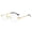 C5 Color, variant on Womens Trendy Square Sunglasses, Gradient Lens Metal Frameless Fashion Eyewear for Travel, Driving, Outdoor Activities