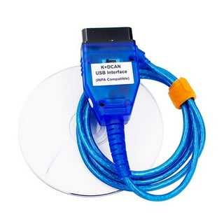 LZLRUN K+CAN K+DCAN Car Diagnostic Tool Cable OBD USB Interface with Switch  for BMW with FT232RL NCS Coding Winkfp Tool32 Progra