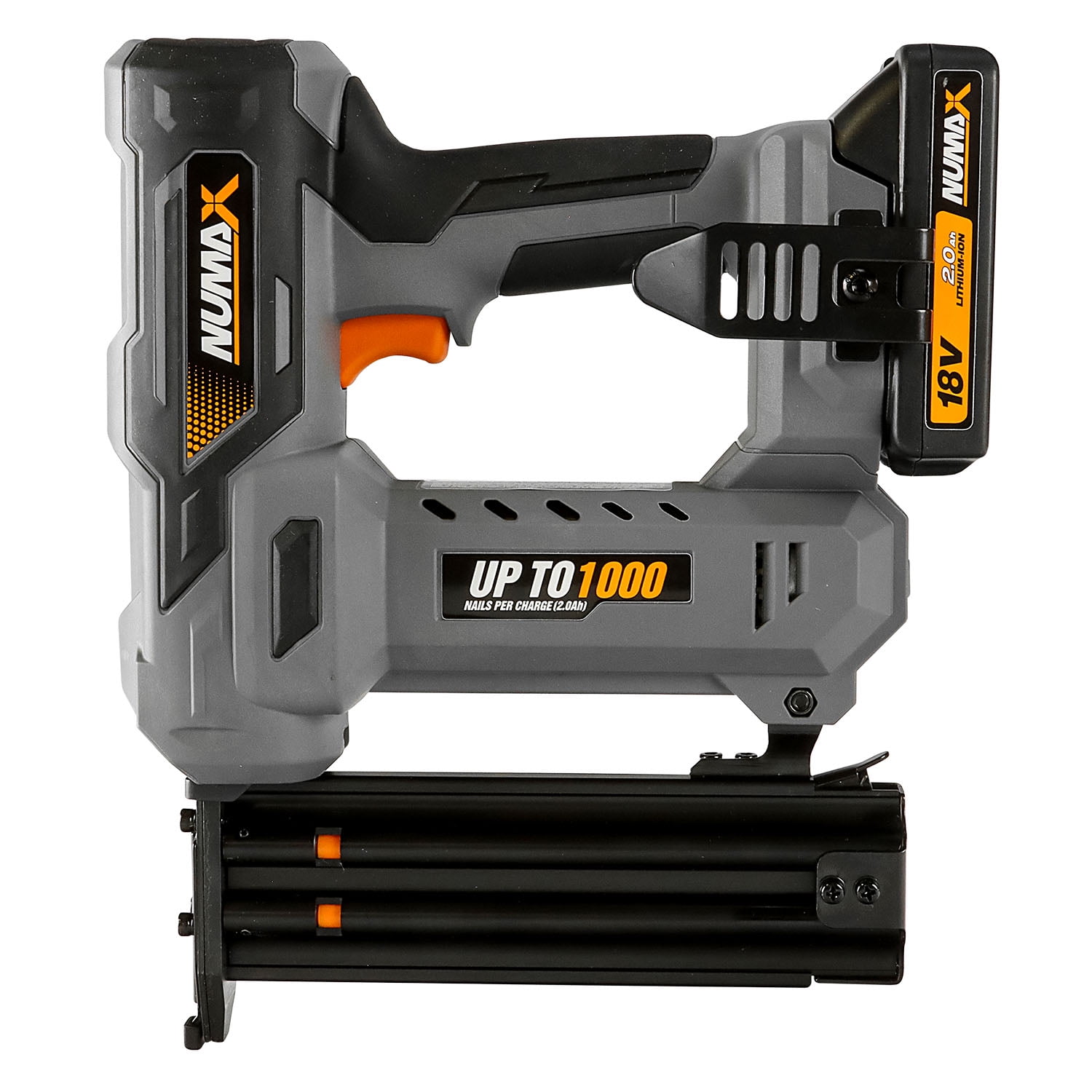 NuMax 18V Cordless Brad Nailer,18 Gauge Bard Nail Gun With Battery, Charger & 500 Nails | Drives 1000 Shots Per Charge | Compatible With 3/8"–2" Brad Nails | S18VBR50 - View #6