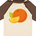 thumbnail image 4 of Inktastic Orange Fruit Boys or Girls Long Sleeve Baby Bodysuit, 4 of 5