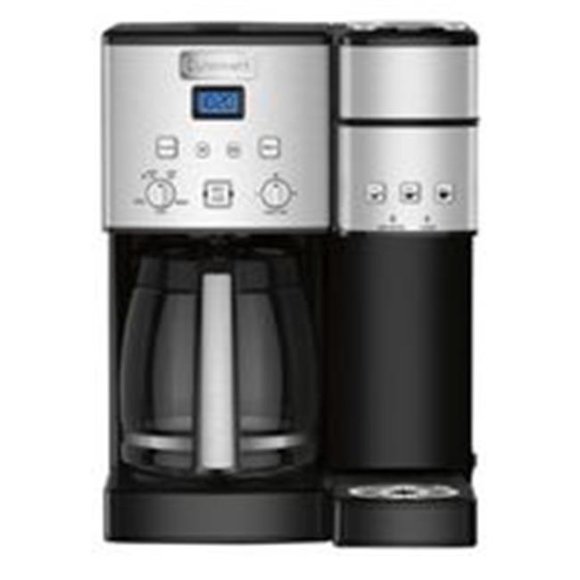 Cuisinart & Waring 4743274 Center 12 Cup Coffee Maker & Single-Serve Brewer