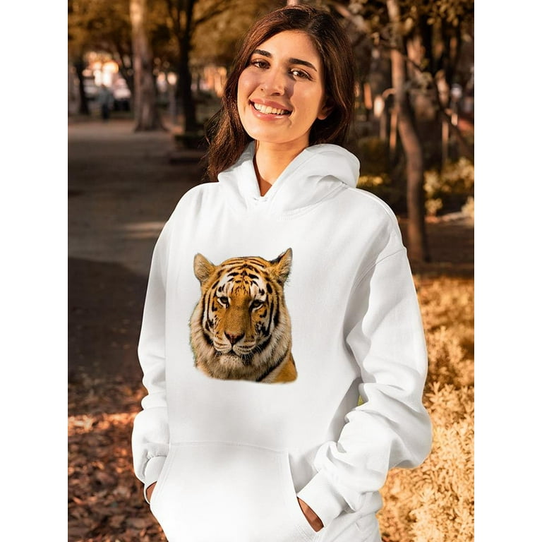 Tiger face hoodie hotsell