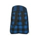 thumbnail image 3 of Disketp Blue Black Plaid Estuche de Lápices de Doble Capa con Tapa Abatible y Cremallera, Organizador Escolar para Adolescentes y Adultos, 3 of 7