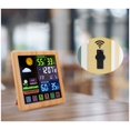 thumbnail image 4 of Wireless Weather Clock, Multifunctional Color Screen Clock, Household Touch Screen Thermometer and Hygrometer Alarm Clock, 4 of 5