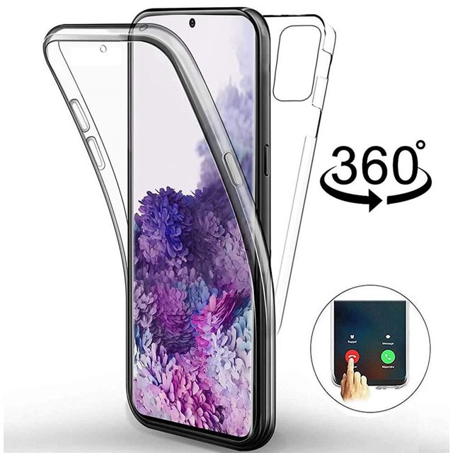 Estuche de cuerpo completo de 360 ° para Samsung Galaxy S20 S21 FE S22 S23 Ultra S8 S9 S10 Plus Note 20 10 9 8 Cubierta híbrida de doble capa a prueba de golpes Tan Jianjun unisex