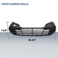 thumbnail image 3 of Front Upper Bumper Lower Grille Fit For 2012-2017 Hyundai Veloster Hy1036126, 3 of 10