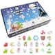 thumbnail image 3 of Juego de juguetes de animales exprimidores de 24 piezas, calendario de cuenta regresiva de Adviento de Navidad, elemento colgante de Navidad, calendario de cuenta regresiva de Año Nuevo 2022, 3 of 4