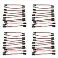thumbnail image 1 of 40 Pcs Câble d'Extension Servo 10cm Mâle à Mâle, 40 x Câble d'Extension Servo, Noir & Rouge, 1 of 3