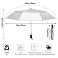 thumbnail image 3 of Trendy Tool Kit for Home, 42inch 50+ Sun Umbrella Umbrella Parasol Umbrellas Travel Compact for Rain Sun and Wind Sun Blocking Umbrellas Auto Open Close, 3 of 8